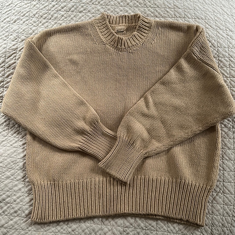 Babaa No. 16 cotton crew neck in clay pot